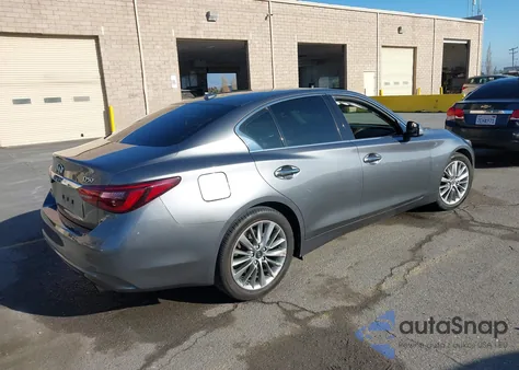 2018 Infiniti Q50 3.0T Luxe from USA, damaged, VIN JN1EV7AP2JM358029
